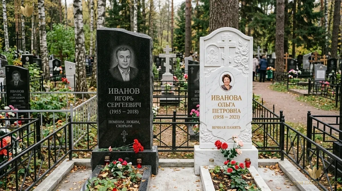 Из чего делают памятники на могилу?